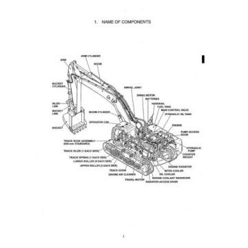 KOBELCO SK480LC-6E EXCAVATOR SERVICE SHOP MANUAL