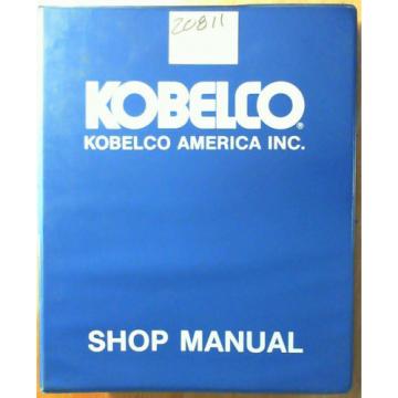 Kobelco LK350-MK-II Wheel Loader Shop Service Manual S5RL0003E1 4/88