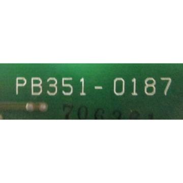 KOBELCO CONTROL BOARD PB351-0187