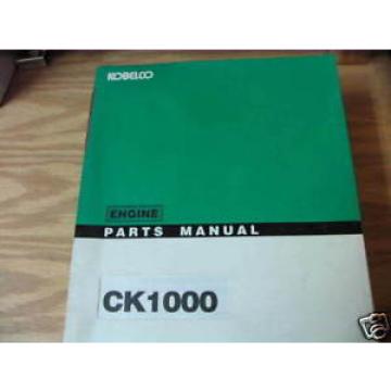 Kobelco CK1000 Engine Parts Manual