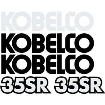New Kobelco 35SR Excavator Decal Set