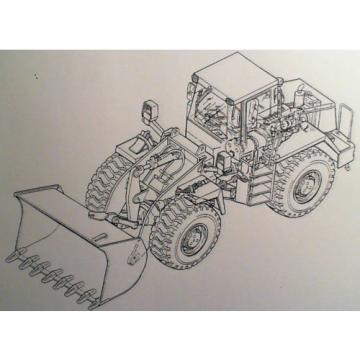 Kobelco WLK45 WLK 45 Wheel Loader Parts Book Manual