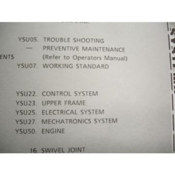 Kobelco Hydraulic Excavator Service SHOP MANUAL Model SK400-III  SK400LC-III OEM