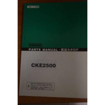 Kobelco Parts Manual CKE2500