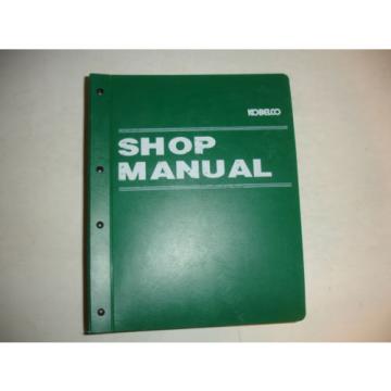 Kobelco Hydraulic Excavator Service SHOP MANUAL Model SK300-III  SK300LC-III OEM