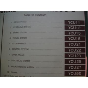 Kobelco Hydraulic Excavator Service SHOP MANUAL Model SK300-III  SK300LC-III OEM