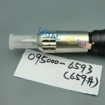 ERIKC Denso Fuel Injector 095000-6593 Hino J08E Kobelco SK330-8 SK350 Excavator