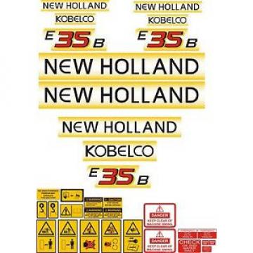 New Holland Kobelco E35B Mini Digger Decal Kit