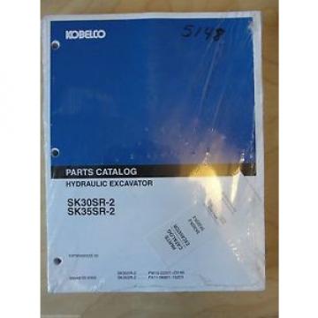 Kobelco SK30SR-2 SK35SR-2 Excavator Parts Book Manual S3PW00005ZE-02