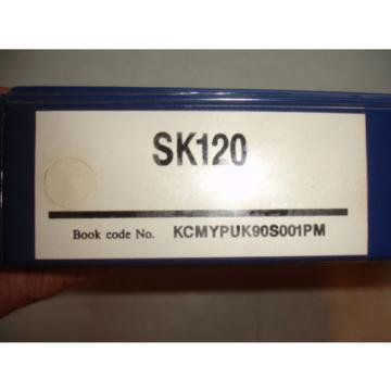 Kobelco SK120 SK120LC Excavator PARTS MANUAL Catalog Service Shop OEM YPU0301-