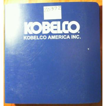 Kobelco SK35SR-3 S/N PX12-11001- Hydraulic Excavator Parts Catalog Manual 7/04