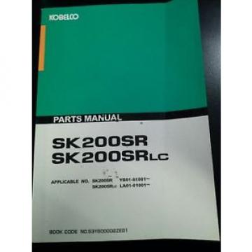 (D) Kobelco SK200SR - SK200SRLC Parts Manual