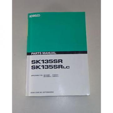 Ersatzteilkatalog / Spare Parts List Kobelco Kettenbager SK 135 SR / LC von 1990