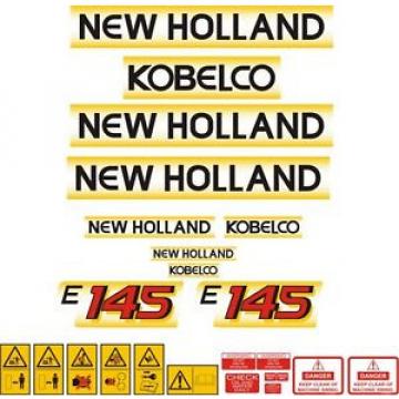 New Holland Kobelco E145 Digger Decal Kit