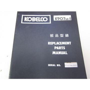 Kobelco K907LC-II Excavator Parts Catalog