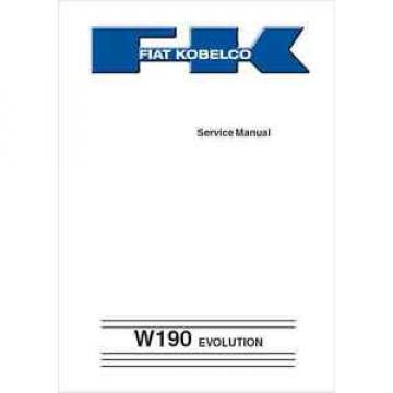 Fiat Kobelco W190 Evolution Wheel Loader Service Manual (0254)