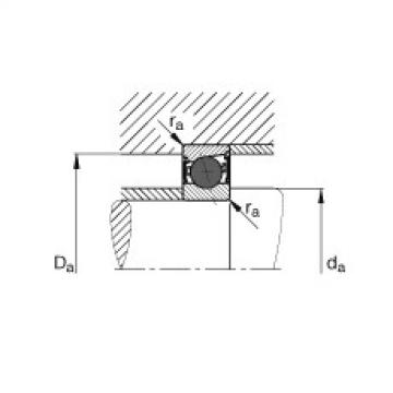 FAG low noise bearing nsk Spindle bearings - HCB7015-E-2RSD-T-P4S