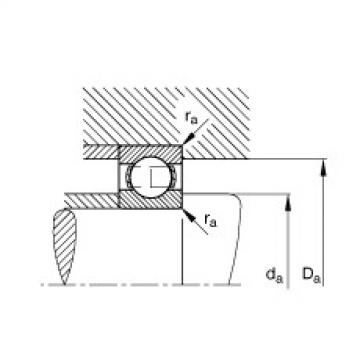 FAG bearing size chart nsk Deep groove ball bearings - 6008