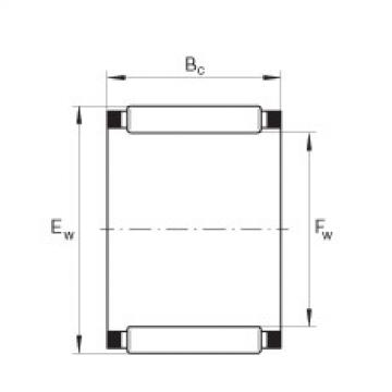 FAG cari bearing murah nsk Needle roller and cage assemblies - K8X11X13-TV