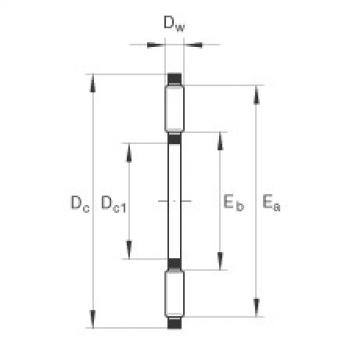 FAG ราคา bearing nsk 7001a5 ctynsulp4 Axial needle roller and cage assemblies - AXK6590