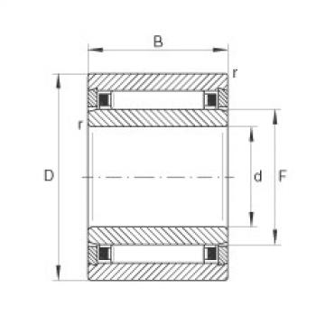 FAG skf bearing 33215 Needle roller bearings - NKI7/16-TV-XL