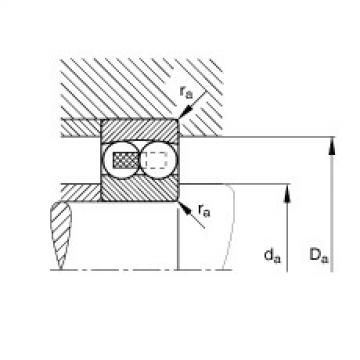 FAG 7218 b mp fag angular contact bearing 90x160x30 Self-aligning ball bearings - 1311-TVH