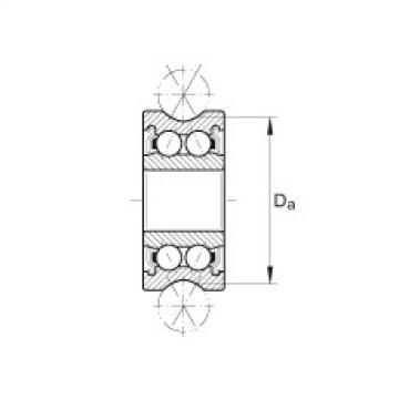 FAG beariing 24140cck30 w33 skf Track rollers with profiled outer ring - LFR50/5-6-2Z