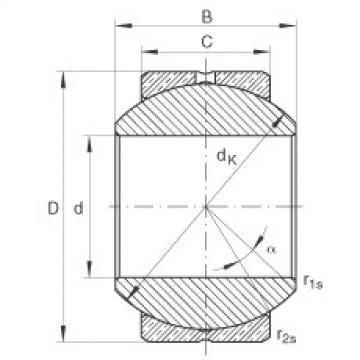 plain bushings bearings GE30-PB INA