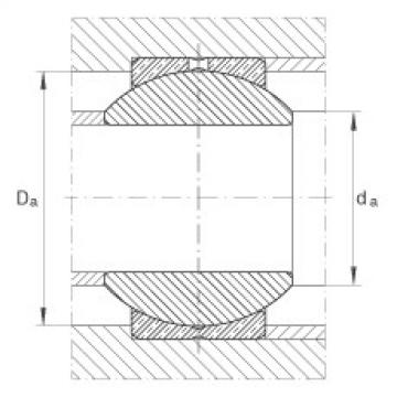 FAG ucf212 bearing skf Radial spherical plain bearings - GE18-PB