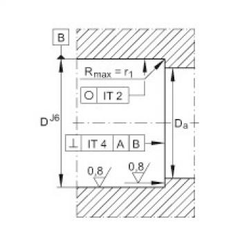 FAG 7218 b mp fag angular contact bearing 90x160x30 Axial angular contact ball bearings - ZKLN1747-2RS-XL