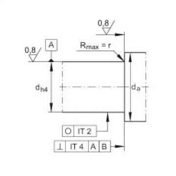 FAG 7218 b mp fag angular contact bearing 90x160x30 Axial angular contact ball bearings - ZKLN1747-2RS-XL