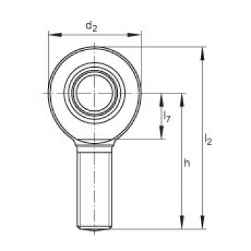 FAG bearing nsk ba230 specification Rod ends - GAL10-DO