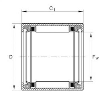 FAG fag 3305 bearing Drawn cup needle roller bearings with open ends - SCE1414-PP