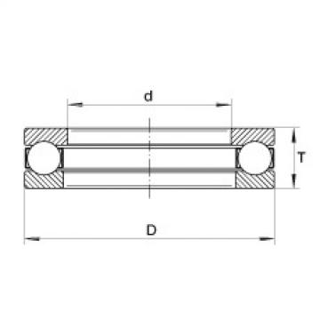 FAG bearing nsk ba230 specification Axial deep groove ball bearings - XW2-1/8