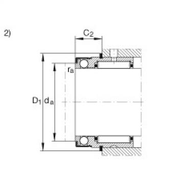 FAG skf bearing 24x12x5 Needle roller/axial ball bearings - NX17-Z-XL