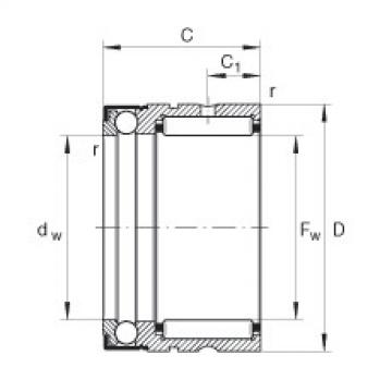 Complex Bearings NX12-Z INA