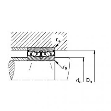 FAG cad skf ball bearing Spindle bearings - HSS71924-E-T-P4S