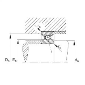FAG ntn flange bearing dimensions Spindle bearings - HS7020-C-T-P4S