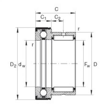 Complex Bearings NKX20-Z INA