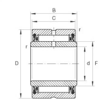 FAG load file bering ntn Needle roller bearings - NA4906-2RSR-XL