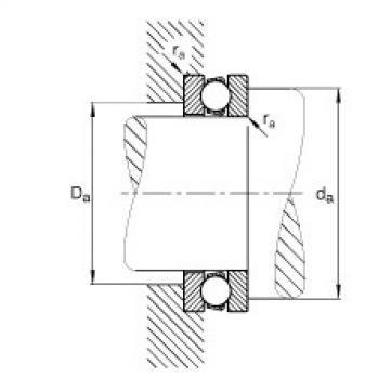 FAG bearing size chart nsk Axial deep groove ball bearings - 51318