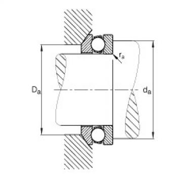 FAG bearing mcgill fc4 Axial deep groove ball bearings - 53311