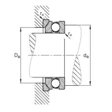 FAG bearing mcgill fc4 Axial deep groove ball bearings - 53311 + U311