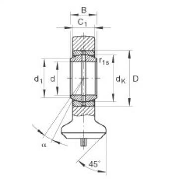 FAG timken ball bearing catalog pdf Hydraulic rod ends - GK60-DO