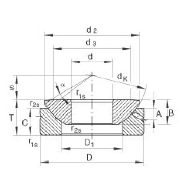 FAG 6203 bearing skf Axial spherical plain bearings - GE140-AX