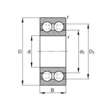 FAG 6203 bearing skf Deep groove ball bearings - 4207-B-TVH