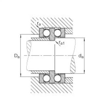 FAG bearing mcgill fc4 Axial deep groove ball bearings - 52232-MP