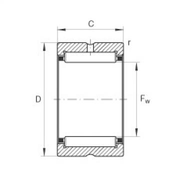 FAG ราคา bearing timken 107105 cup Needle roller bearings - NK65/25-XL