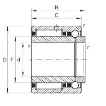 Complex Bearings NKIB59/22 INA