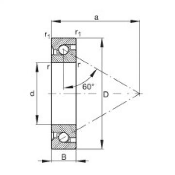 FAG harga jual nsk bearing 38bwd27aca68 Axial angular contact ball bearings - 7602030-TVP